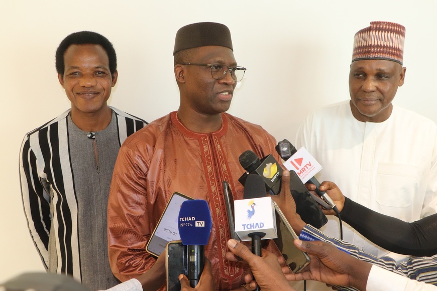 Tchad : les ambassadeurs des États de l'AES s'entretiennent avec le ministre d'État chargé des Affaires étrangères Tchad : les ambassadeurs des États de l'AES s'entretiennent avec le ministre d'État chargé des Affaires étrangères