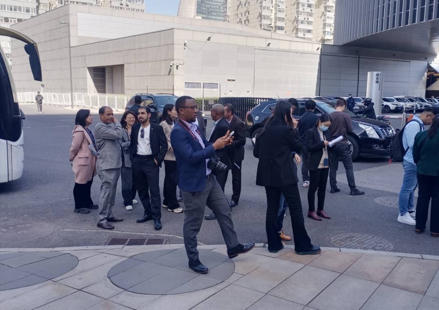 Chine : visite guidée dans les locaux de la CGTN Chine : visite guidée dans les locaux de la CGTN
