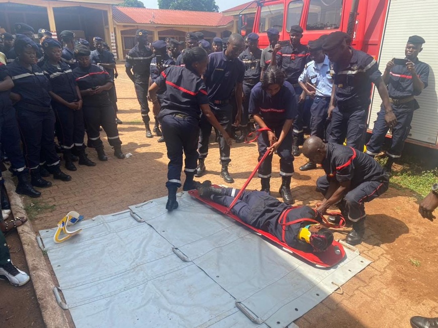 RCA : Le Bataillon de Sapeurs-Pompiers renforce ses capacités avec une nouvelle promotion