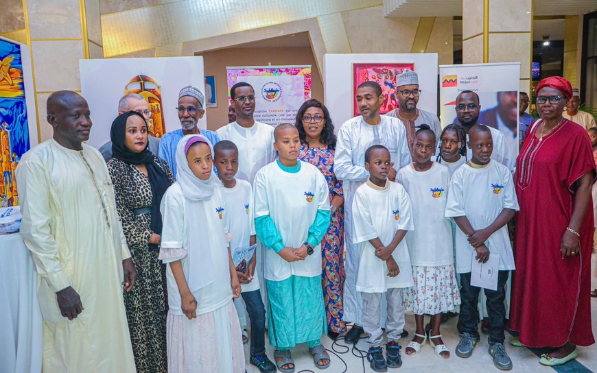 Tchad : Le ministre de la Culture valorise la créativité des enfants à l'exposition Sakhafa