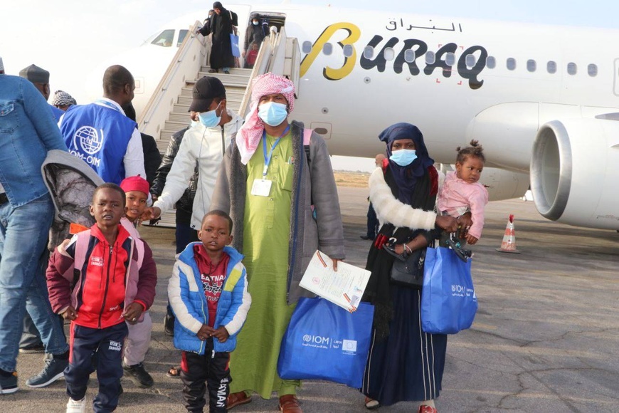 Tchad/Libye : retour volontaire de 172 migrants Tchadiens