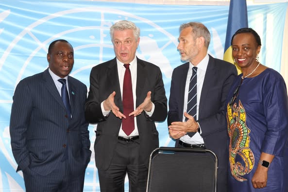 Tchad : Visite du Haut-Commissaire de l'UNHCR, Filippo Grandi