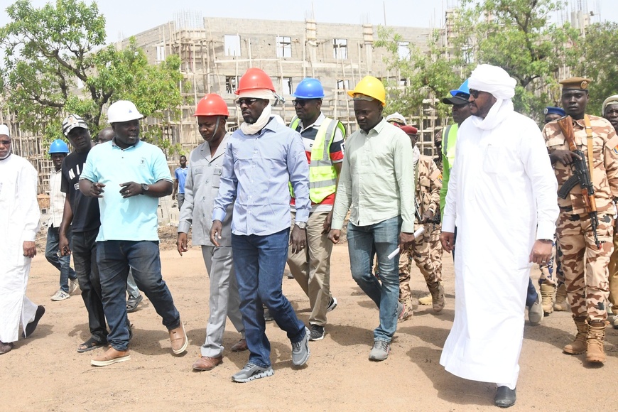 Tchad : Le Ministre des Infrastructures en inspection de divers ouvrages à Pala