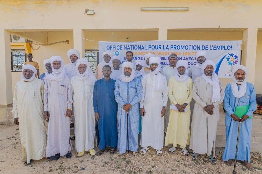 Tchad : L’ONAPE lance une série d’actions concrètes pour l’emploi et l’autonomisation au Wadi Fira