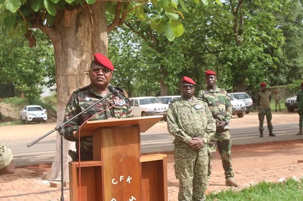 RCA : Le Chef d'État-Major des Armées sensibilise les forces armées centrafricaines sur la discipline et les réseaux sociaux