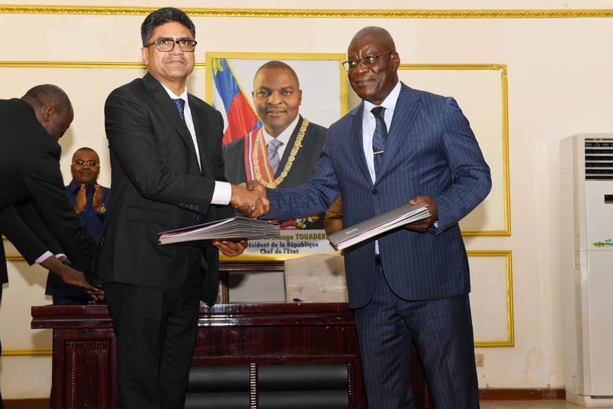 RCA : promotion de la culture de la canne à sucre et du manioc grâce à un Groupe indien