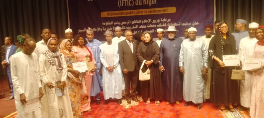 Tchad : Des journalistes formés au Niger honorés lors d'une cérémonie de remise de diplômes