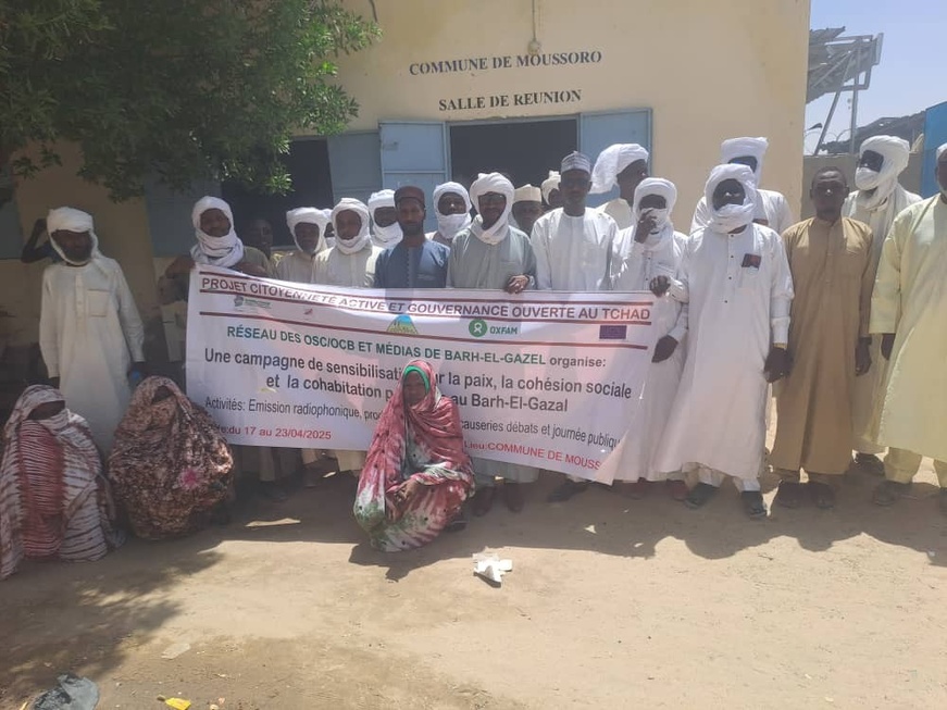 Tchad : Moussoro sensibilisé à la paix par le réseau OSC/OB et Médias Tchad : Moussoro sensibilisé à la paix par le réseau OSC/OB et Médias