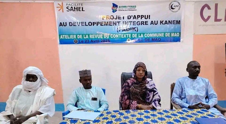 Tchad : atelier de revue du contexte de la commune de Mao Tchad : atelier de revue du contexte de la commune de Mao