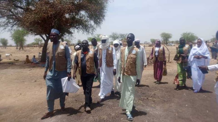 Tchad : la génération consciente du Guéra soutient les victimes d'incendie de Am-Nikel Tchad : la génération consciente du Guéra soutient les victimes d'incendie de Am-Nikel