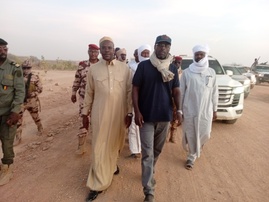 Tchad : Le désenclavement de Goz-Béïda au cœur des priorités du Ministre des Infrastructures en mission dans l'Est