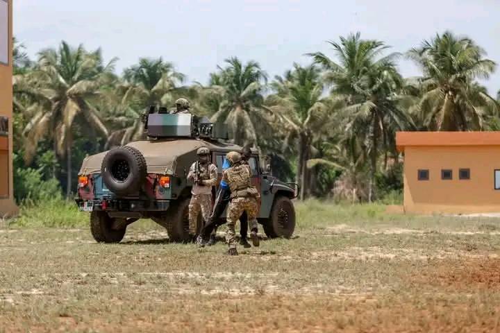 Côte d’Ivoire : Lancement de l'exercice militaire multinational "FLINTLOCK 2025" à Jacqueville