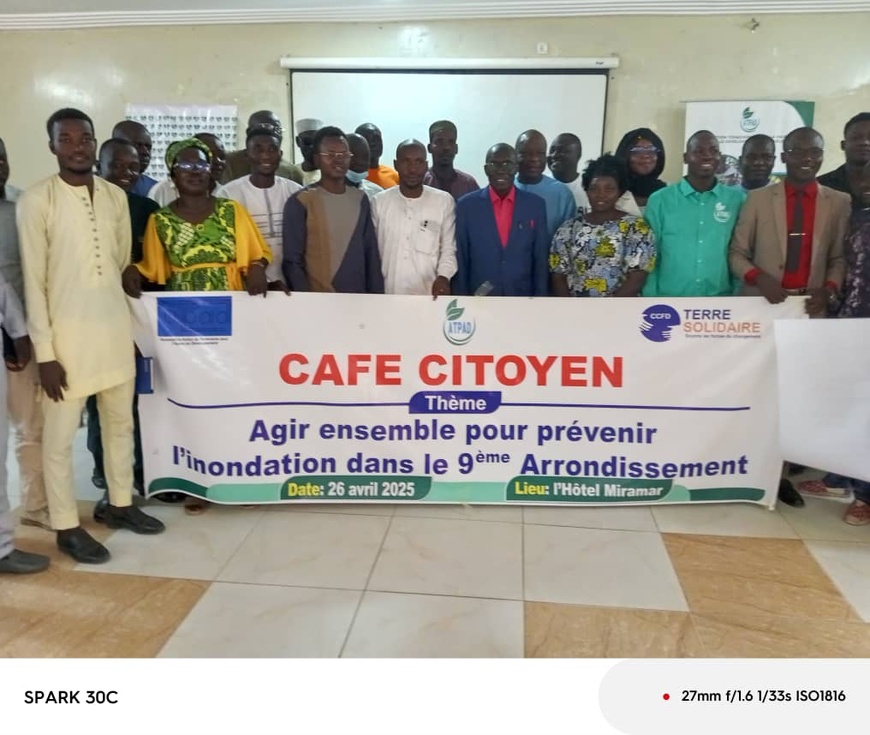 Tchad : L'APAD en action contre les inondations dans le 9ᵉ arrondissement de N'Djamena