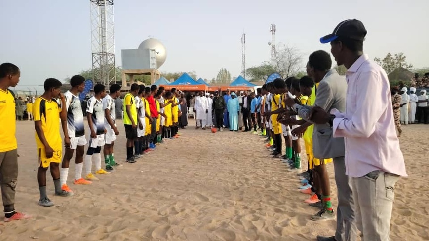 Tchad : Lancement d'un tournoi de football inter-établissements à Mao pour la cohabitation pacifique Tchad : Lancement d'un tournoi de football inter-établissements à Mao pour la cohabitation pacifique