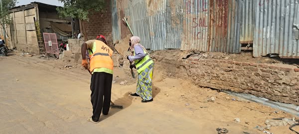 Tchad : Opération de salubrité d'envergure au Marché à Mil de N'Djaména