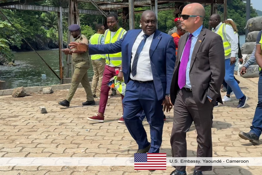 Cameroun : L'Ambassadeur des États-Unis explore le potentiel du Port de Limbé pour le commerce régional