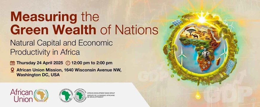 Événement de haut niveau sur la mesure de la richesse verte des nations : capital naturel et productivité économique en Afrique, organisé par la BAD. Photo : afdb.org Événement de haut niveau sur la mesure de la richesse verte des nations : capital naturel et productivité économique en Afrique, organisé par la BAD. Photo : afdb.org