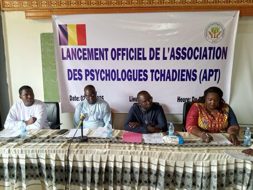 Lancement Officiel de l’Association des Psychologues Tchadiens (APT) : Un pas important pour la santé mentale et le bien-être social Lancement Officiel de l’Association des Psychologues Tchadiens (APT) : Un pas important pour la santé mentale et le bien-être social