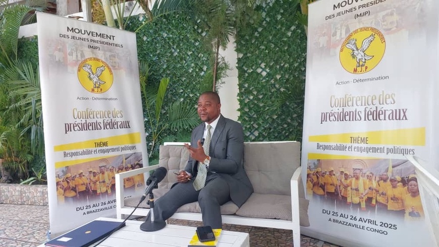 Donald Mobobola, le président du MJP