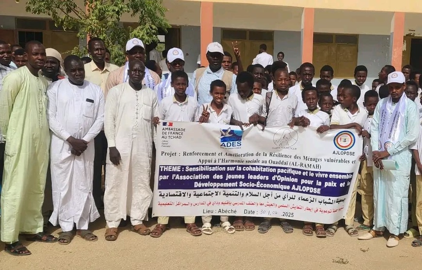 Tchad : Abéché lance une campagne de sensibilisation à la cohabitation pacifique auprès des élèves