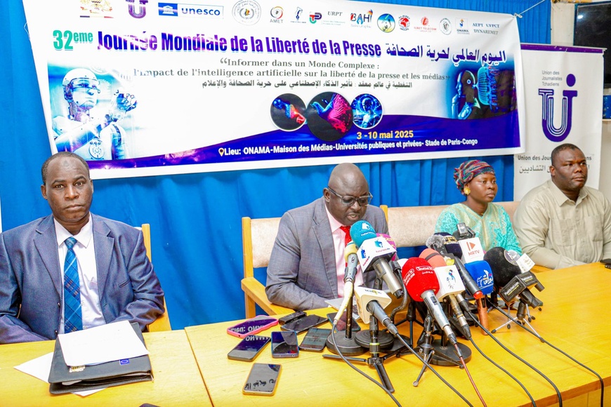 Tchad : L'UJT célèbre la Journée mondiale de la liberté de la presse et lance les activités commémoratives Tchad : L'UJT célèbre la Journée mondiale de la liberté de la presse et lance les activités commémoratives