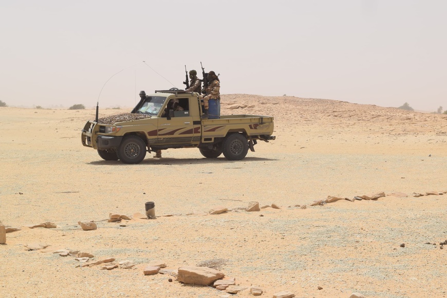 Tchad : mission de sélection des sites de cantonnement dans le cadre du processus DDR dans le Borkou Tchad : mission de sélection des sites de cantonnement dans le cadre du processus DDR dans le Borkou