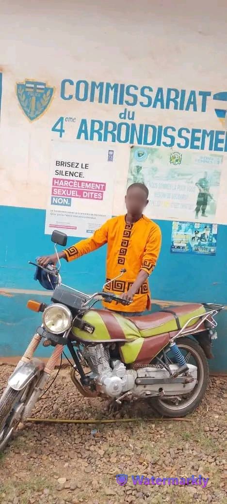 RCA - Fait divers : Arrestation d'un militaire pour vol de moto à Bangui