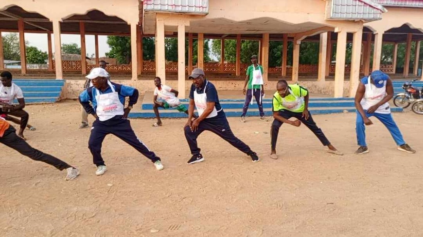 Tchad : marche sportive à Bongor pour la Journée Internationale de la Croix-Rouge et du Croissant Rouge