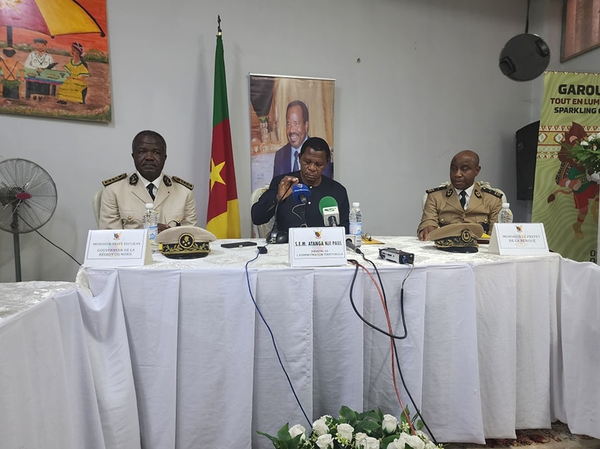 Cameroun : Le Ministre de l'Administration préside une réunion de sécurité à Garoua en prévision des élections Cameroun : Le Ministre de l'Administration préside une réunion de sécurité à Garoua en prévision des élections