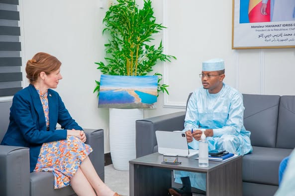 Tchad : La Ministre Britannique du Développement International rencontre le Ministre Tchadien de l'Environnement
