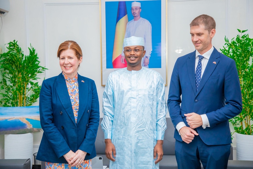 Tchad : La Ministre Britannique du Développement International rencontre le Ministre Tchadien de l'Environnement