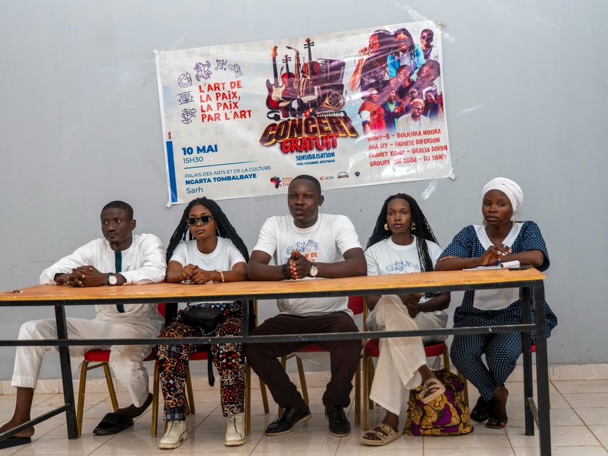 Tchad - Sarh, scène de l'espoir : L'Art au service de la paix Tchad - Sarh, scène de l'espoir : L'Art au service de la paix