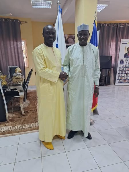 Tchad : Le Ministre de la Justice, président en exercice de l'OHADA, s'entretient avec le Secrétaire Permanent