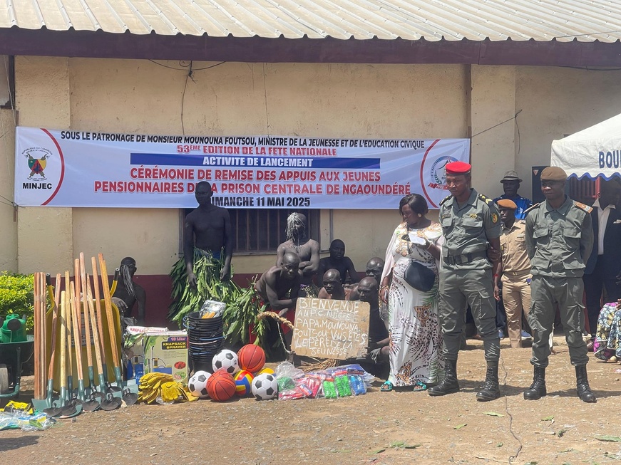 Cameroun - Ngaoundéré : Le MINJEC poursuit sa campagne de réarmement civique et entrepreneurial à la Prison Centrale Cameroun - Ngaoundéré : Le MINJEC poursuit sa campagne de réarmement civique et entrepreneurial à la Prison Centrale