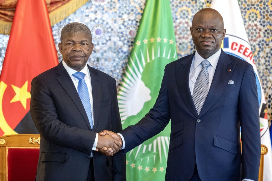 Gabon-Angola : rencontre entre les présidents Oligui Nguema et João Lourenço à Libreville