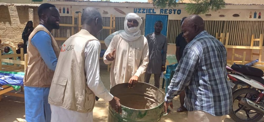 N'Djaména : Distribution de kits d'hygiène pour un environnement sain dans le 9ème arrondissement N'Djaména : Distribution de kits d'hygiène pour un environnement sain dans le 9ème arrondissement