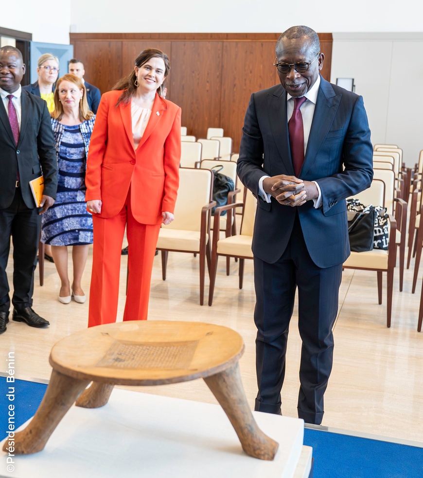 Bénin : Le Kataklè du Roi Béhanzin retrouve sa terre natale