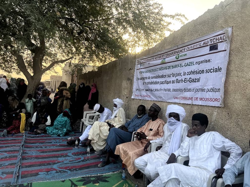 Tchad : la troupe Bouclier Noir mobilise Moussoro autour du message de paix