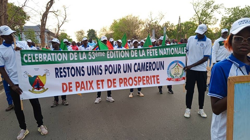 Cameroun - Garoua : Marche sportive à Garoua en prélude à la Fête de l'Unité