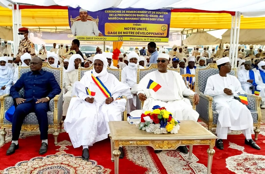 Tchad - Mossoro : Manifestation de soutien et de reconnaissance envers le Maréchal Mahamat Idriss Déby Itno