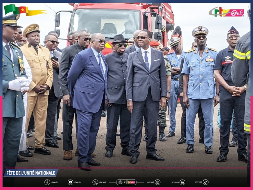 Cameroun - Fête de l'Unité nationale : Visite du Ministre de la Défense aux stands militaires