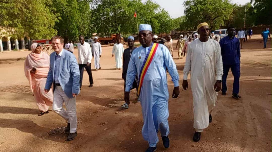 Tchad : au Guéra, visite officielle de l'ambassadeur allemand à la mairie de Mongo Tchad : au Guéra, visite officielle de l'ambassadeur allemand à la mairie de Mongo