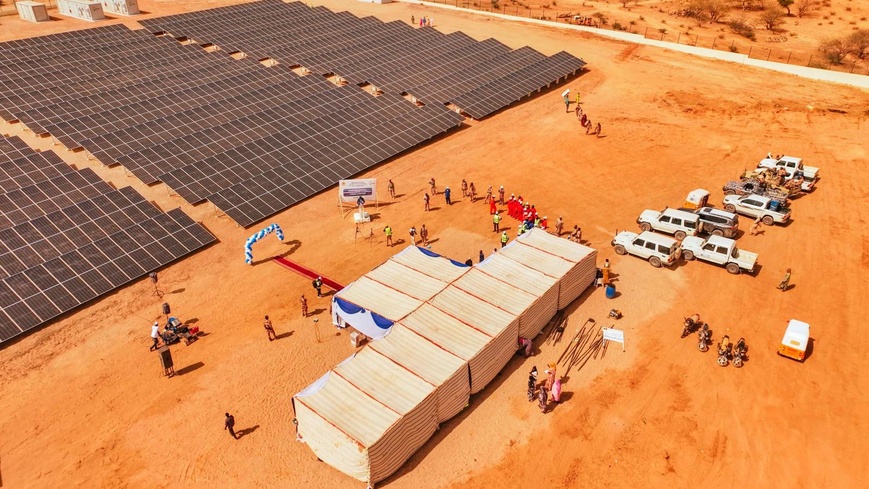 Tchad : L'ADERM inaugure une nouvelle centrale Hybride photovoltaïque au Wadi Fira