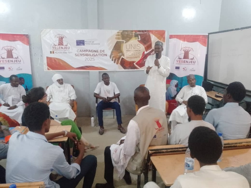 Tchad – Le Projet ENJEU lutte contre la discrimination et les discours de haine chez les jeunes