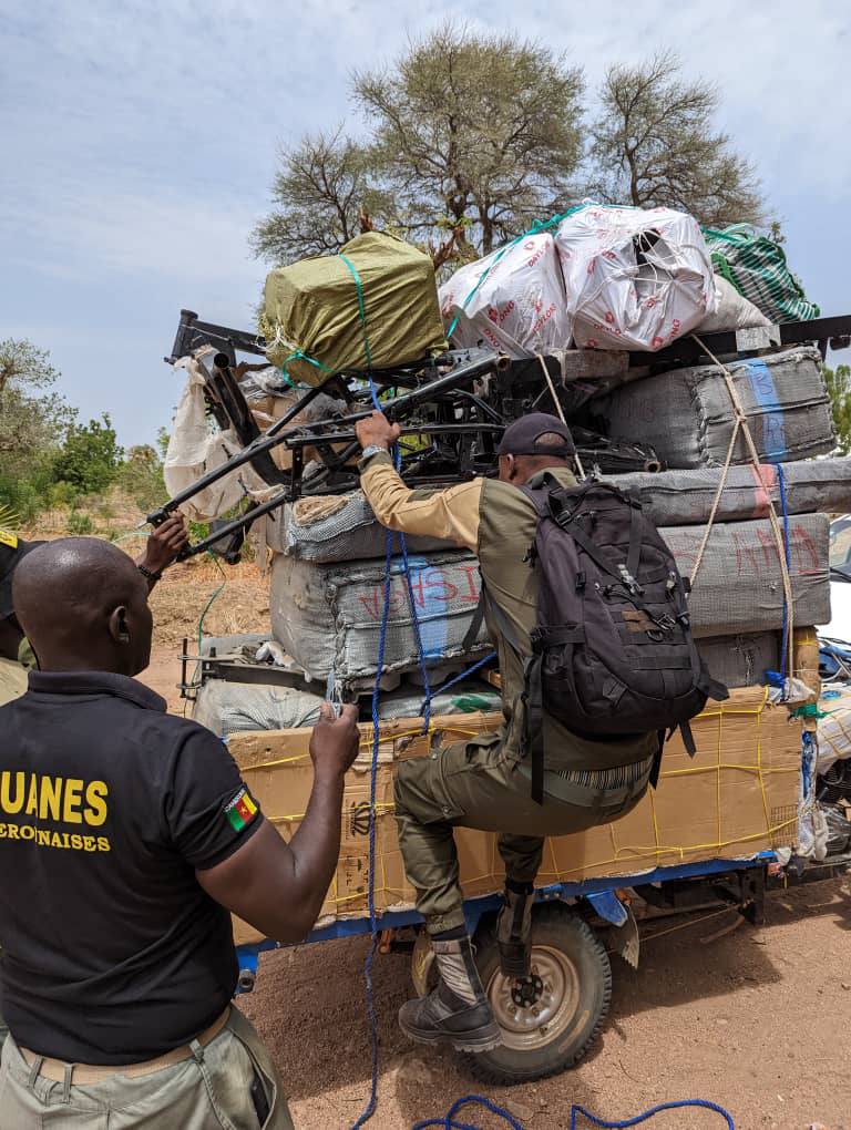 Cameroun : Saisie de contrebande dans la région du Nord grâce à une collaboration fructueuse entre la douane et l'armée