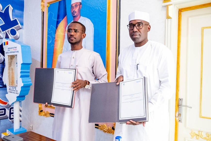 Tchad : L’ONAPE et l’Université Virtuelle du Tchad unissent leurs efforts pour l’insertion professionnelle des jeunes