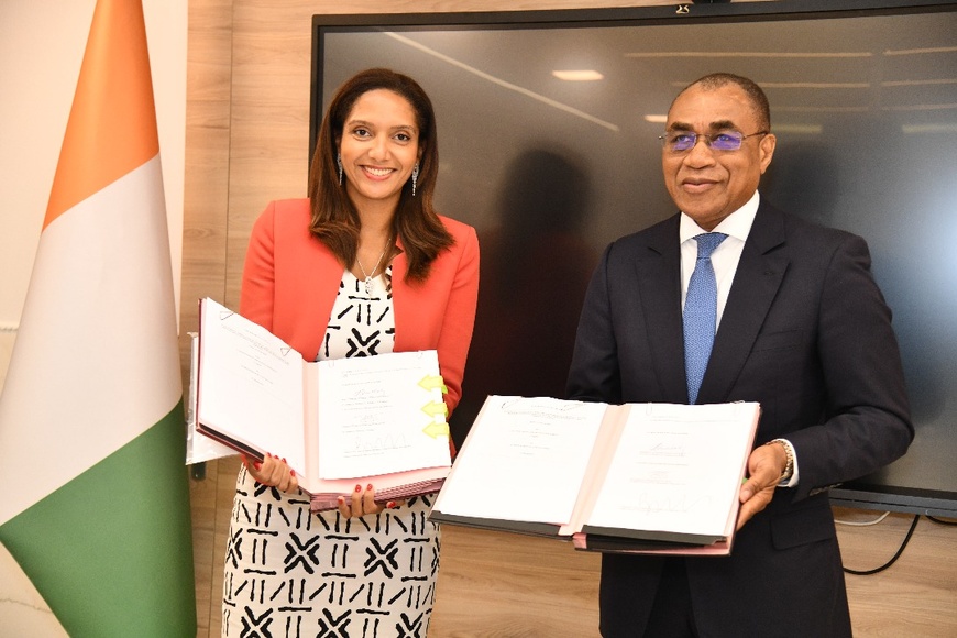 Côte d’Ivoire : signature de trois conventions d’environ 90 milliards de FCFA avec la France
