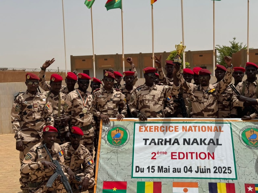 Niger : Les forces tchadiennes brillent à l'exercice militaire Tarha Nakal 2 des pays de l'AES et du Togo