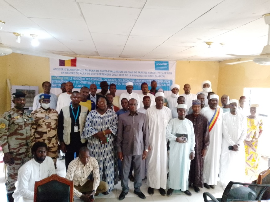 Tchad : Lancement d'un atelier pour le suivi-évaluation du plan d'investissement 2025 au Barh El Gazel Tchad : Lancement d'un atelier pour le suivi-évaluation du plan d'investissement 2025 au Barh El Gazel