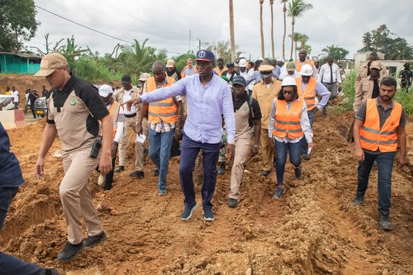Gabon : Le Président Oligui Nguema en visite à Cocobeach pour suivre les projets structurants